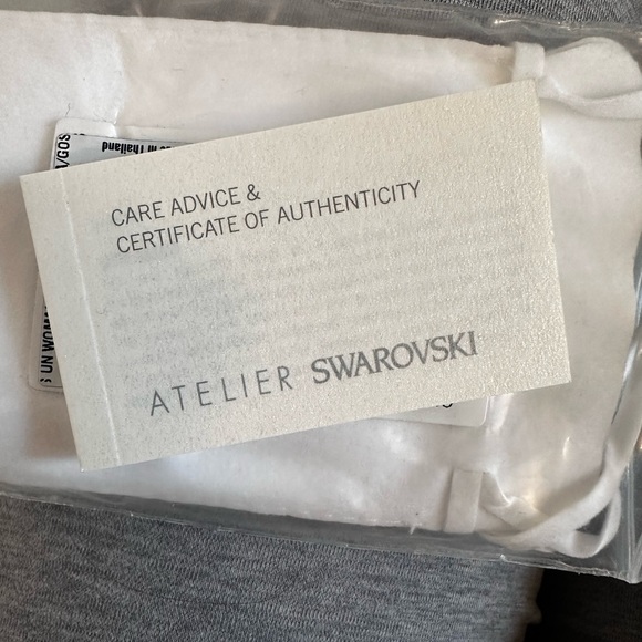 Atelier Swarovski Gold and Silver Crystal Bracelet - Picture 3 of 4